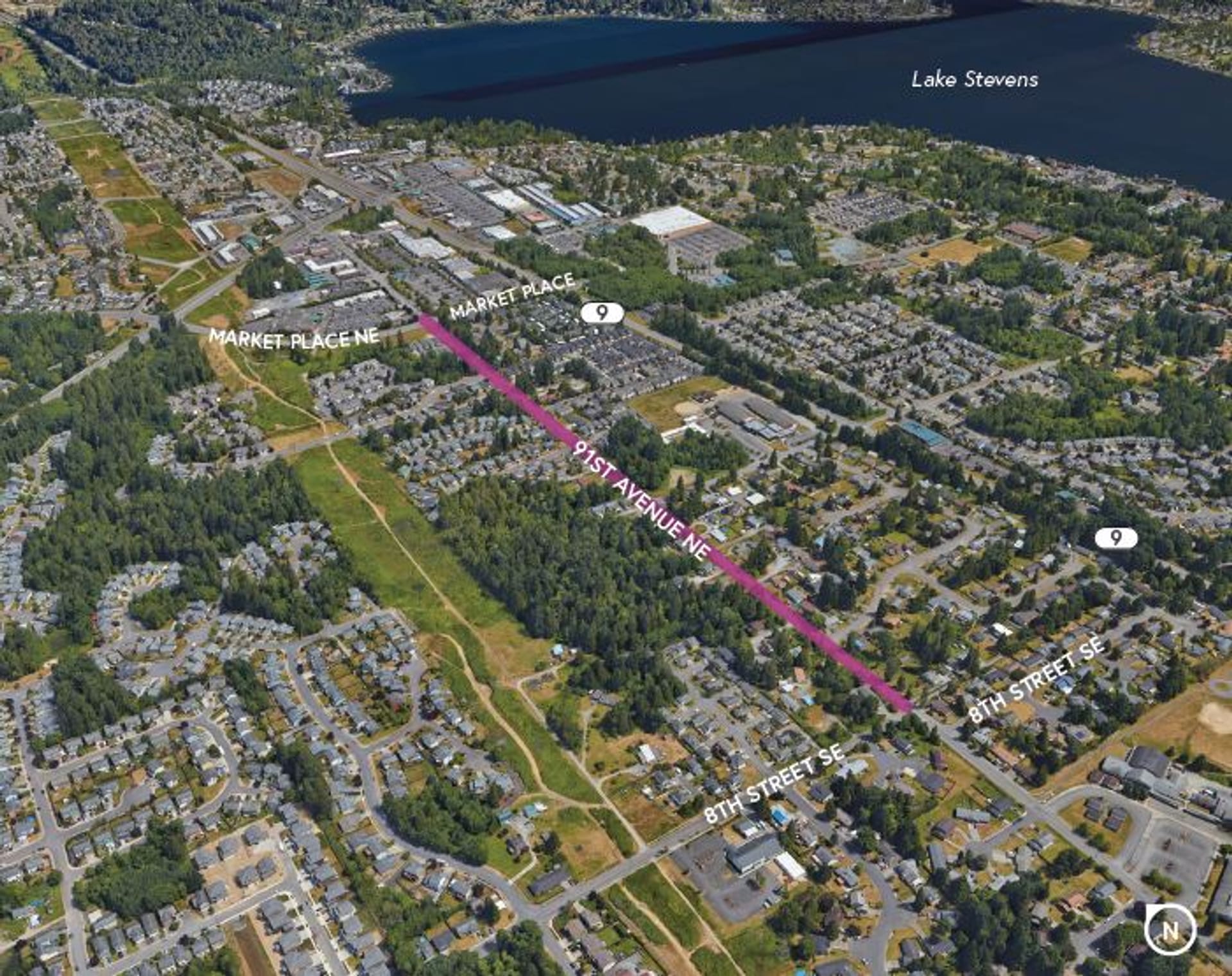 91st Avenue SE Sidewalk Phase 1