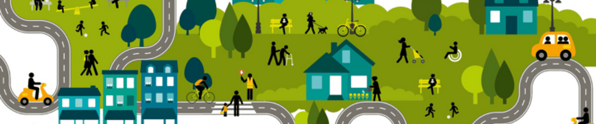 Image of animated town