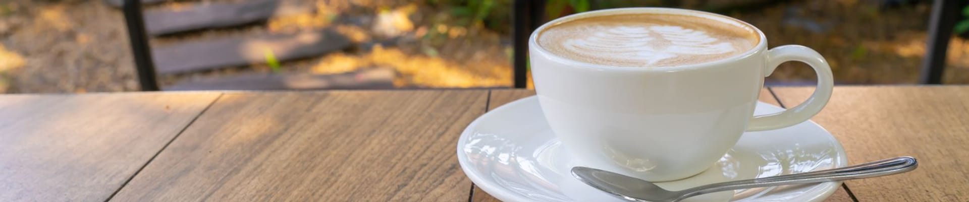 cup of coffee on table