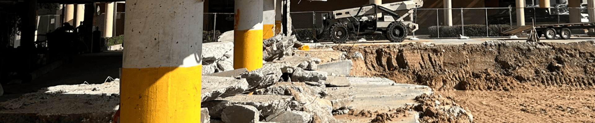Construction site, dirt