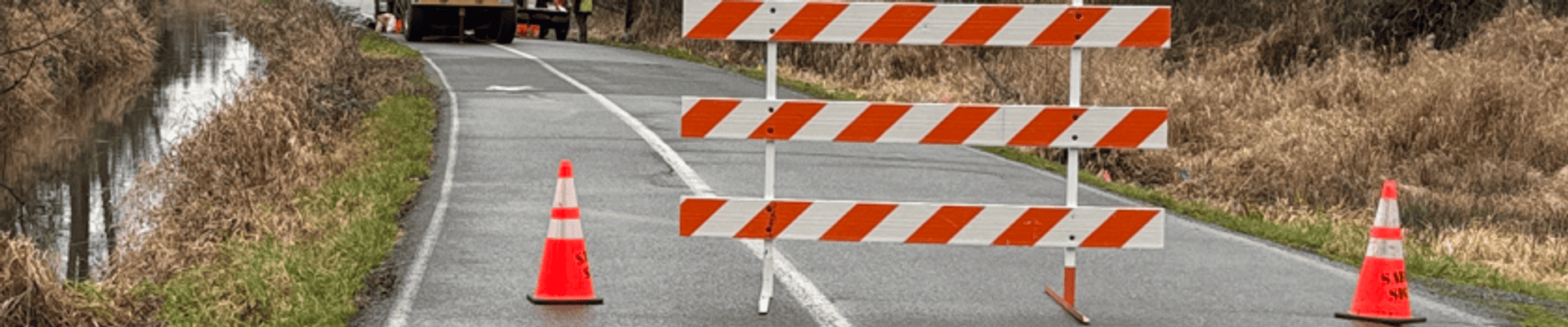 Barrier in roadway