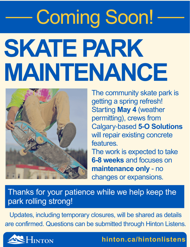 Skate Park Maintenance