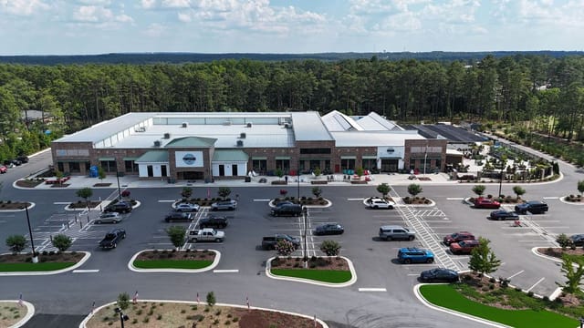 Example of Right Sized Parking in Southern Pines