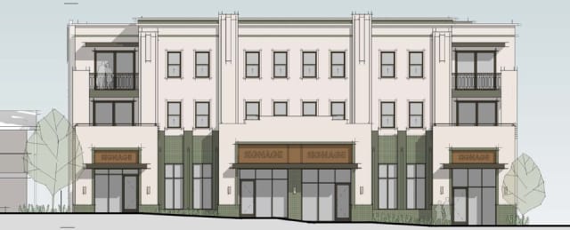 Rendering of Proposed 560 Ave of Flags -provided by developer