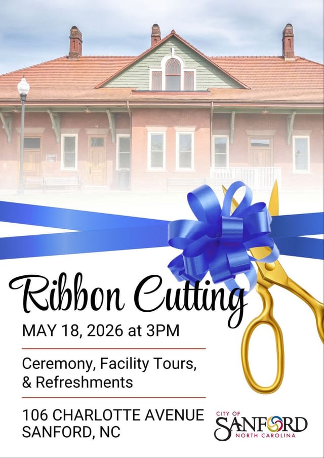 Depot Ribbon Cutting Invitation