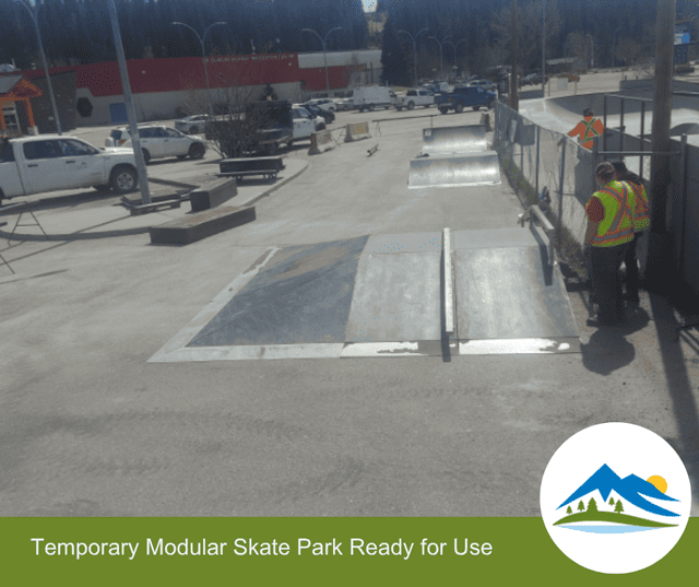 Temp Modular Skate Park