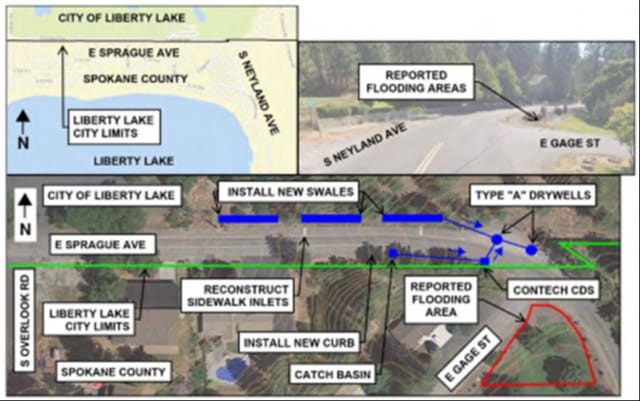 Neyland Avenue Stormwater Project maps