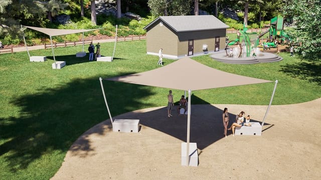 New shade structures