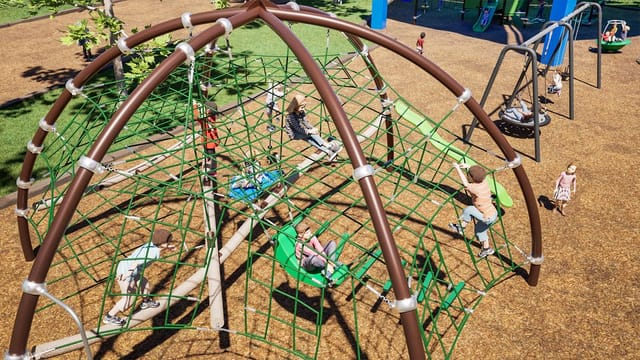 A new climbing structure.