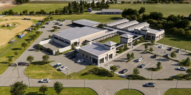 rendering of the Animal Services facility