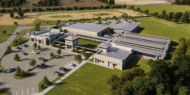 rendering of the Animal Services facility
