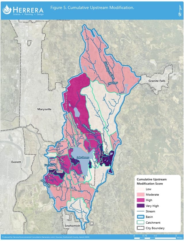 Study Area Map with preliminary results