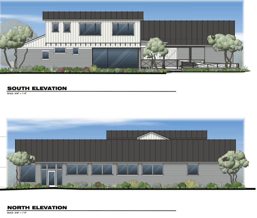 Elevation of Proposed Project