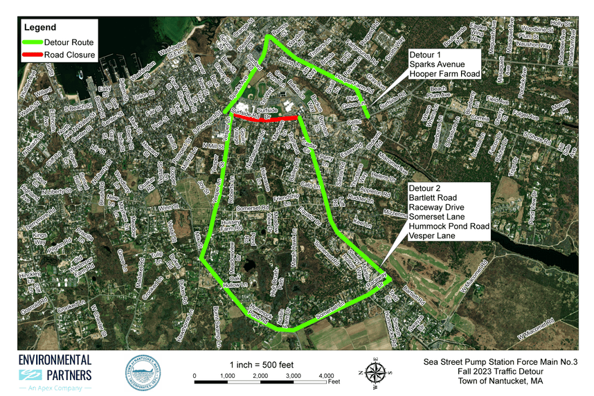 Detour Map