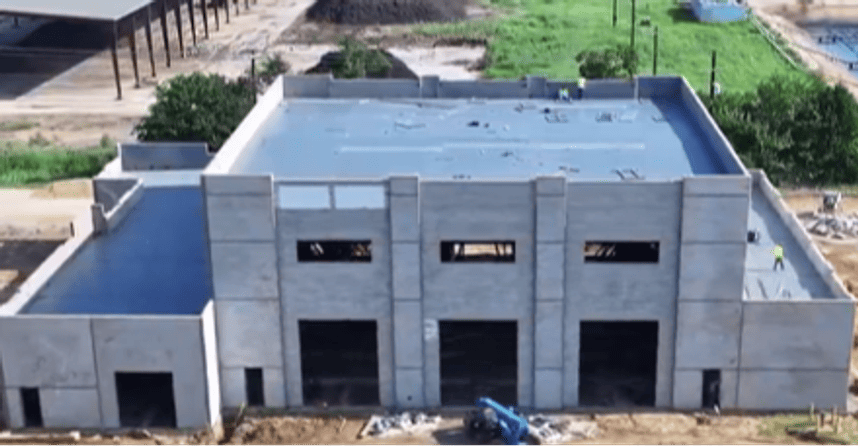 Graphic of roofing being done