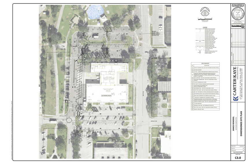 Aerial view plans