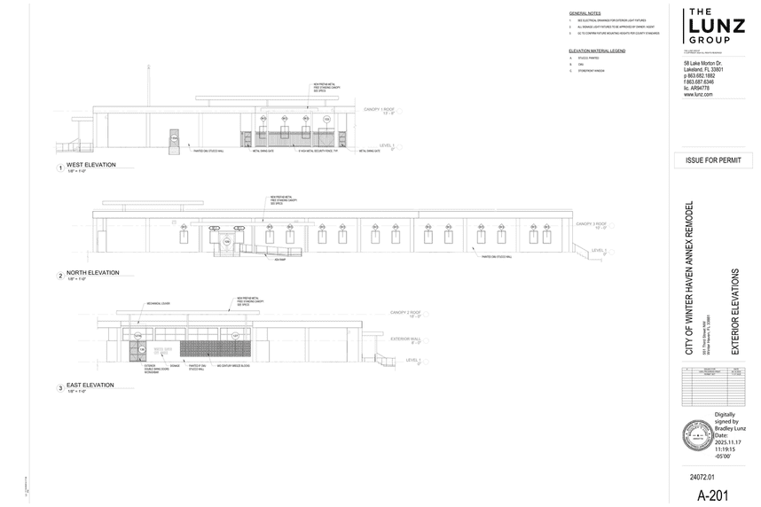 Side view plans