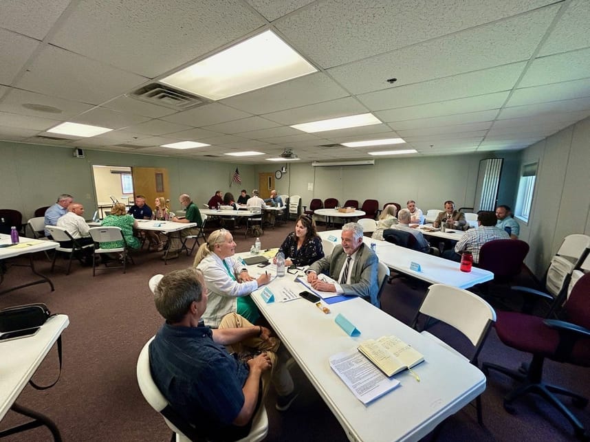 Department Heads Engaged in Strategic Planning
