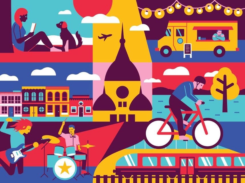 Design Downtown Denton graphic