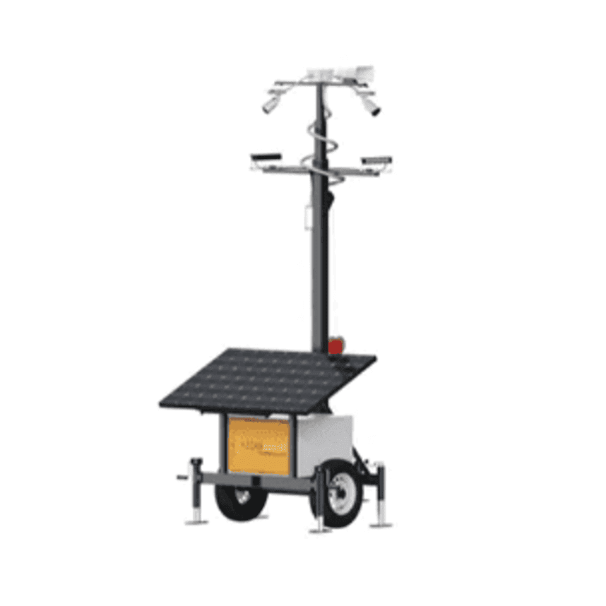 Pop-up Security Trailer & Tower