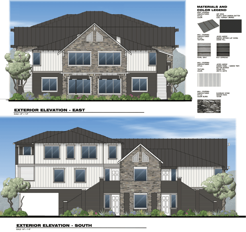 Elevation of Proposed Project