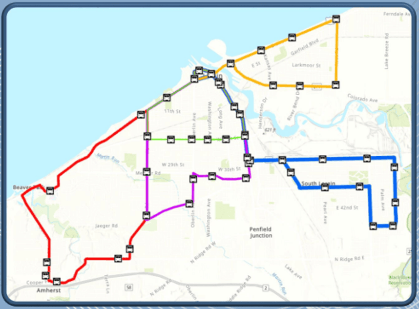 Five new bus routes