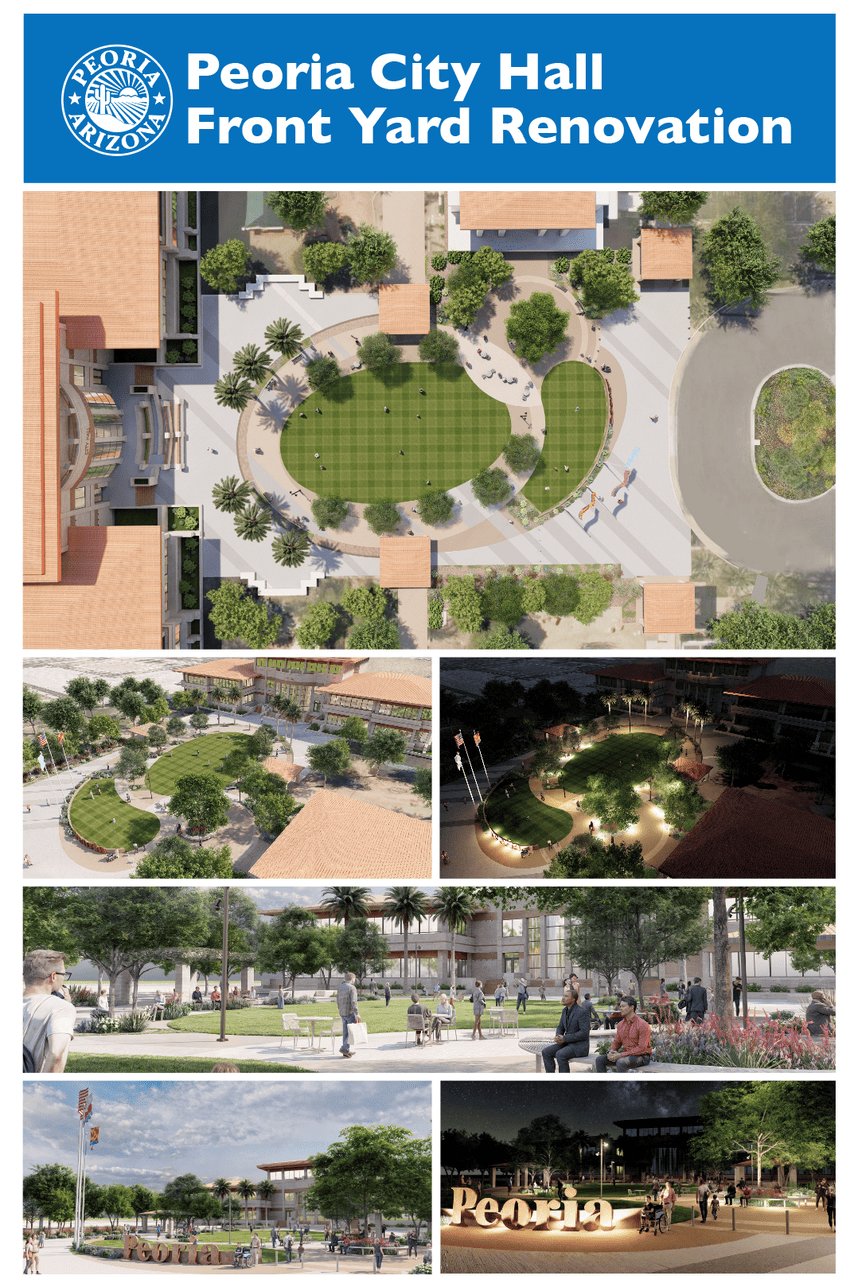 Front Lawn Conceptual Illustration