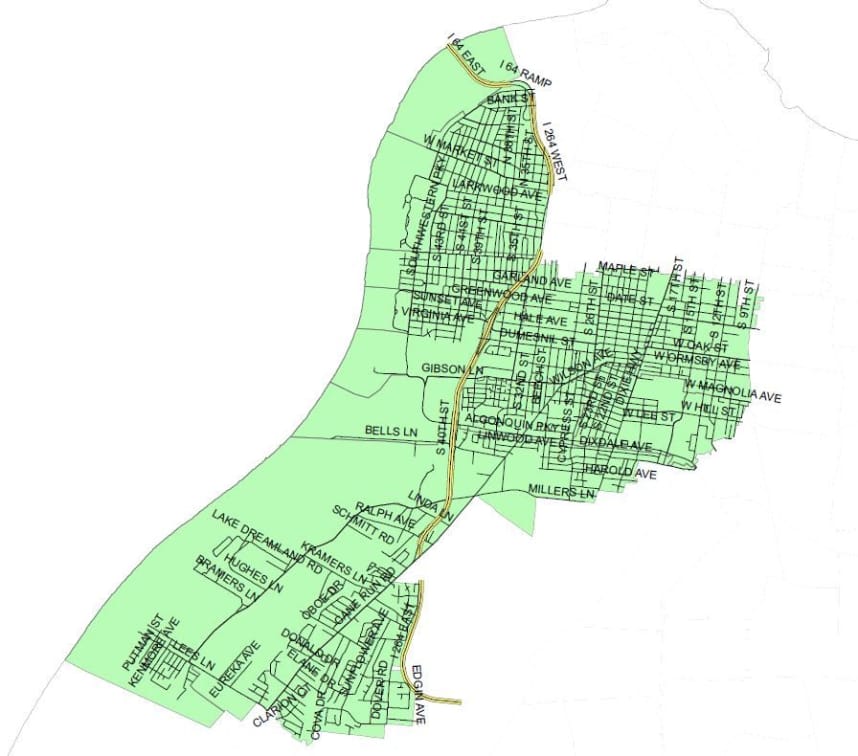 2nd Division Map