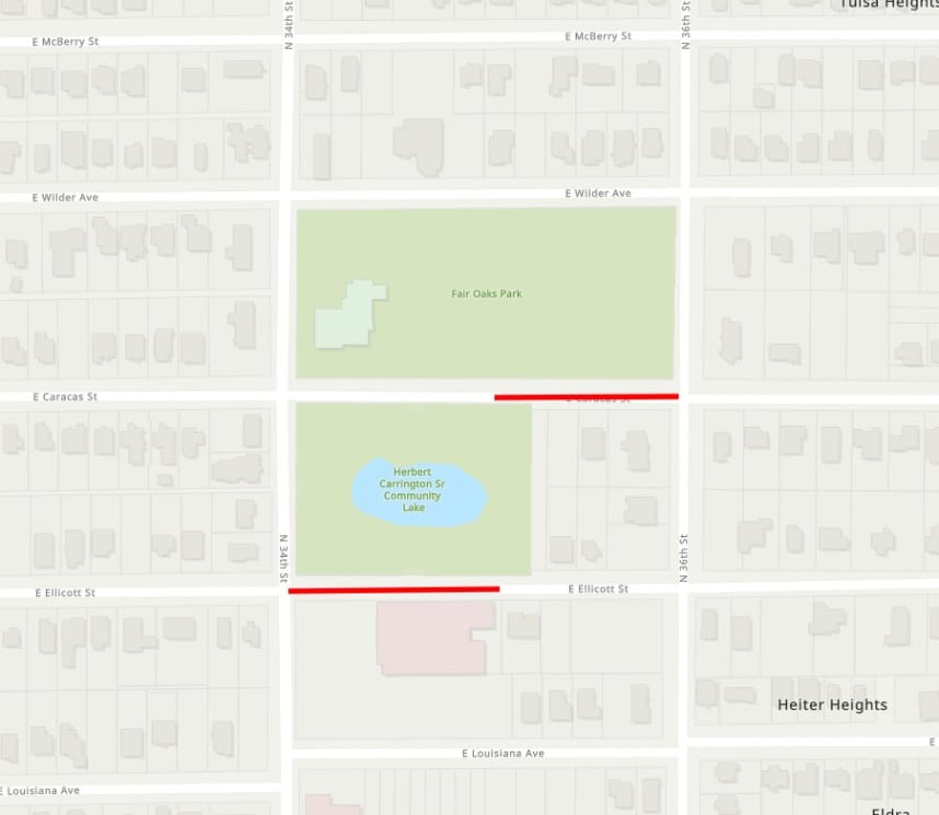 Fair Oaks Road Closures