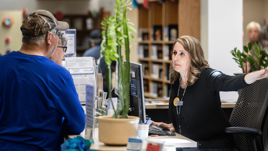 Sam Lena Library grand opening