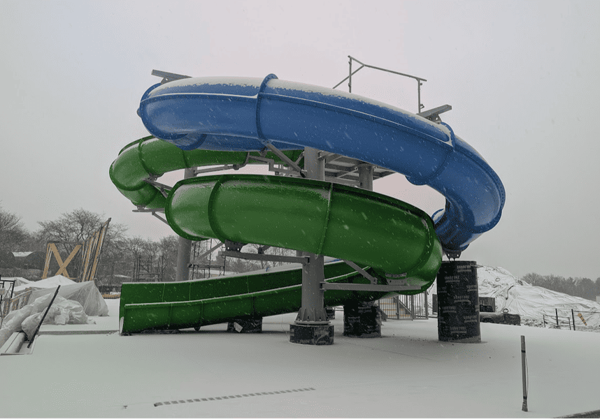 Slide installation