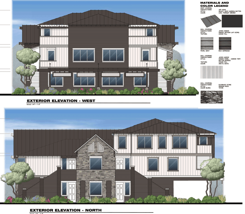 Elevation of Proposed Project