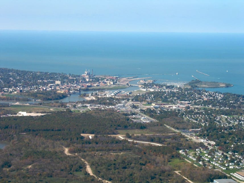 Lorain Aerial View