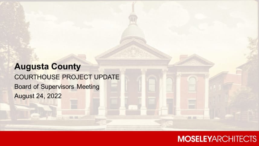 Moseley presentation cover slide