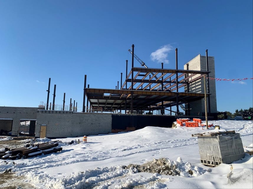 Jan 2025 courthouse construction site