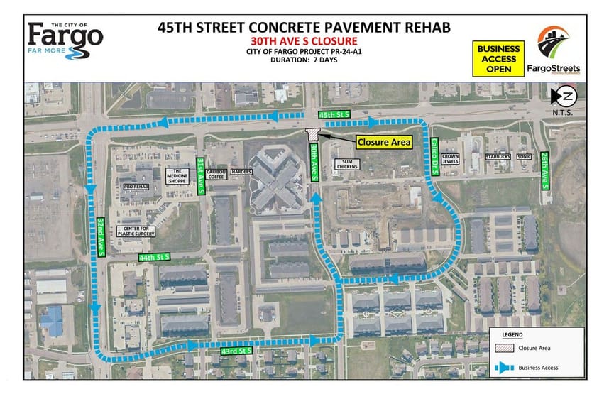 30th Avenue South Closure