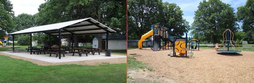 New Edgewood Park Playground and Shelter