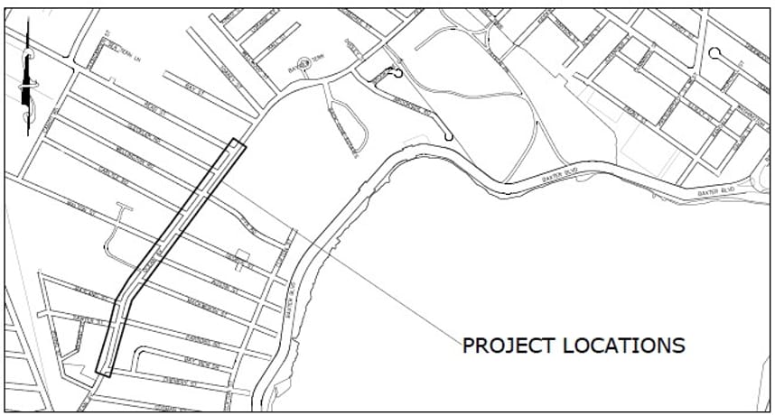 mapa projektu