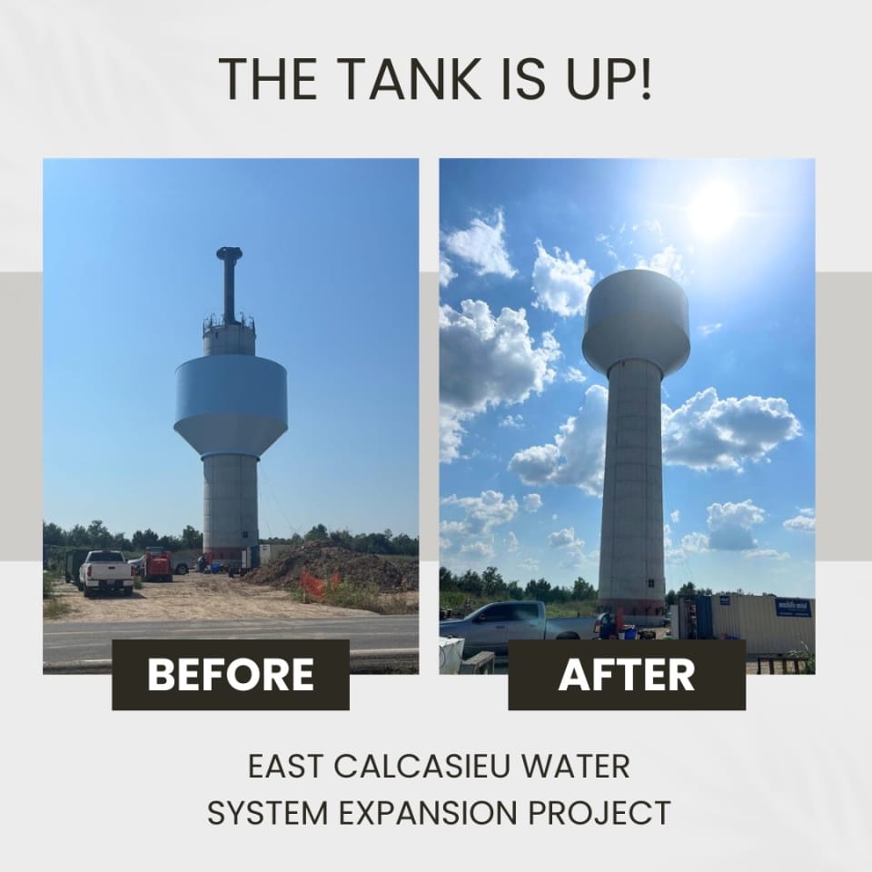 Completed Water Tower