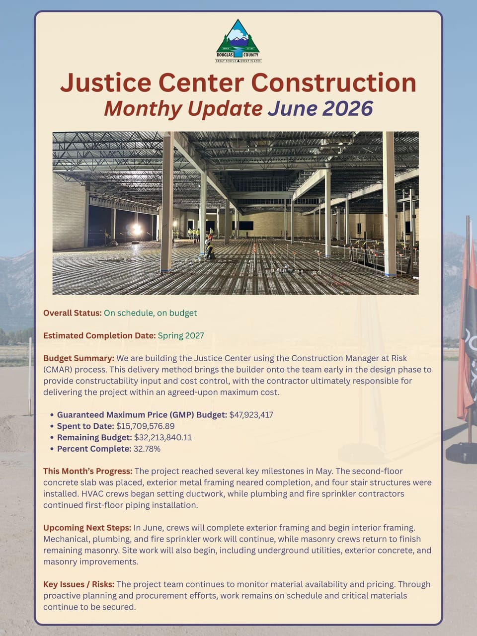Construction Update