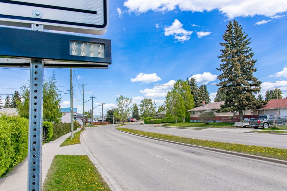 Hinton residential street