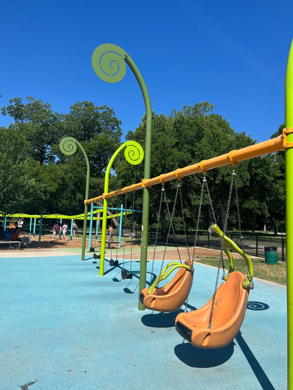 Photo of playground swing set 