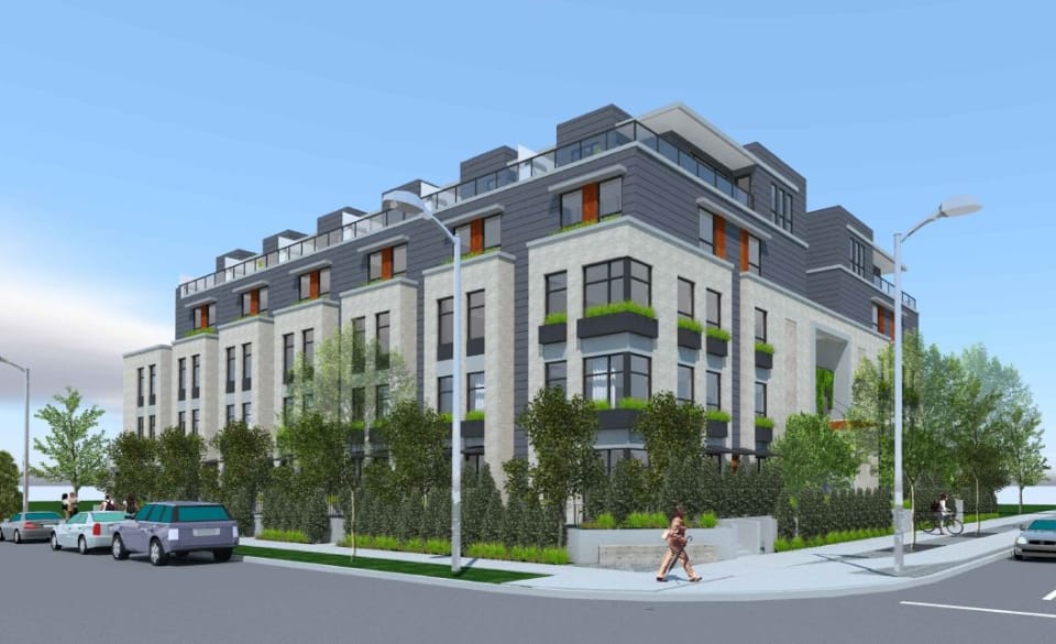 Render of the proposed building