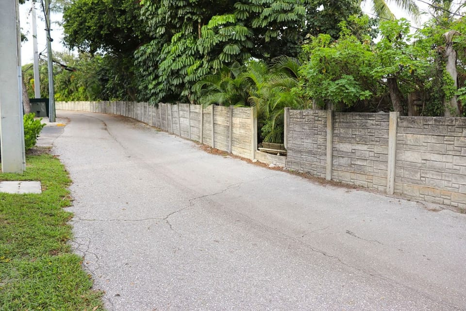 Current East Alley Wall.