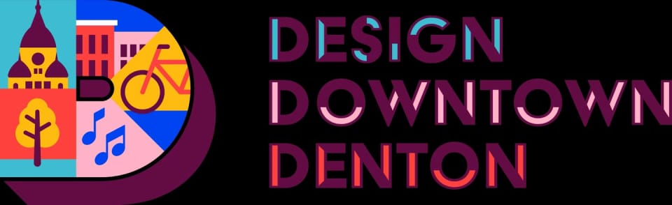 Design Downtown Denton logo