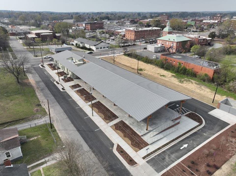 Ag Marketplace looking toward downtown Sanford NC