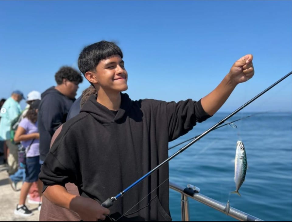 Officer with Student