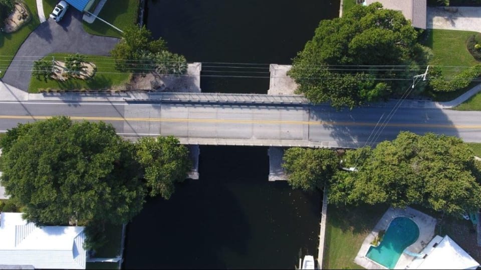 Arieal View Lighthouse Bridge.