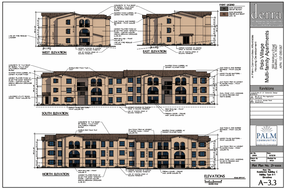 Polo Village Elevations