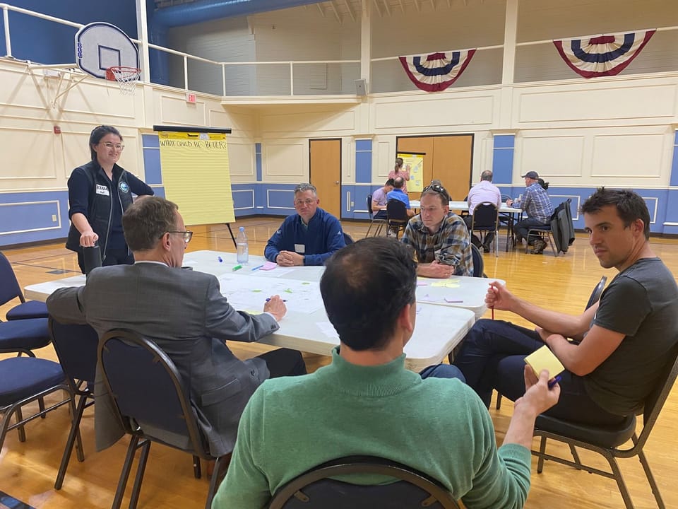 Picture of Public Workshop discussion 